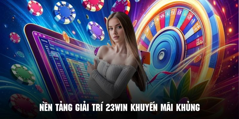 Nền tảng giải trí 23win cung cấp những ưu đãi với giá trị khủng